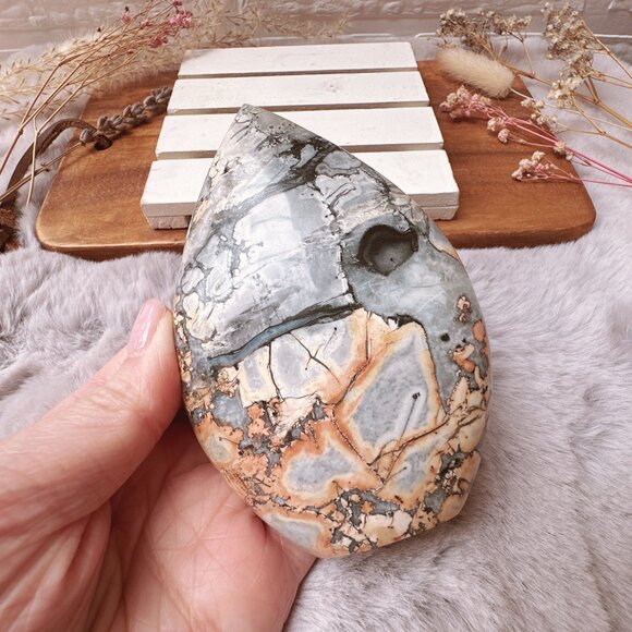 Beautiful Maligano Jasper Flame | Maligano Jasper Free Form - Picture 3 of 7